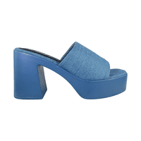 Sandalias Stylo Azul Mujer Hy3051 - Talla 39