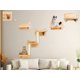 thumbnail image 1 of Juego de muebles NOVGOBHOT con estantes de pared para gatos con rascador, 1 of 6