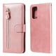 thumbnail image 1 of Funda con Cremallera para Samsung Galaxy S20 FE 4G/5G, Carcasa Cartera de Cuero PU con Soporte y Tarjetero, 1 of 6