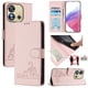 thumbnail image 1 of Funda tipo cartera FOXDOCK para Oukitel C57 con soporte, ranuras, RFID, diseño de gato, 1 of 5