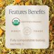 thumbnail image 2 of Té de hierbas, té rishi, cúrcuma y jengibre orgánico, 15 bolsitas, 2 of 6