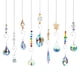 thumbnail image 1 of Adorno colgante RIFNY, paquete de 9 atrapasoles de cristal, 27 cm, 1 of 6