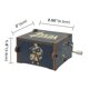 thumbnail image 3 of Caja de música MAD DI Zelda - Manivela de madera Legend of Zelda, 3 of 6