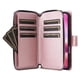 thumbnail image 3 of Funda Cartera con Cremallera y Correa para Samsung Galaxy A14 Soporte y Tarjetero Oro rosa, 3 of 6