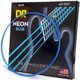 thumbnail image 1 of Cuerdas para bajo DR Strings NBB40 40-100 Lite Handmade Neon Blue, 1 of 8