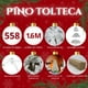 thumbnail image 2 of Arbol Navidad Artificial 1.60m Frondoso Blanco Pino Jardimex, 2 of 5