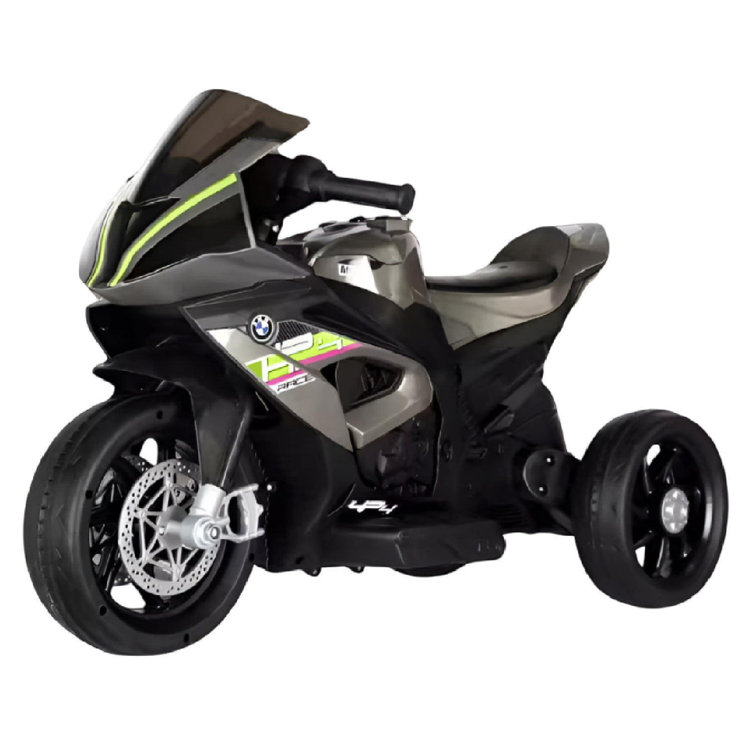 Mundo Online - Moto Niños Electrica 3 Ruedas Hp4 Luces Y Sonido Gris