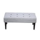 thumbnail image 2 of Banqueta Style Gris Omega Capitoné 100x40x40, 2 of 3