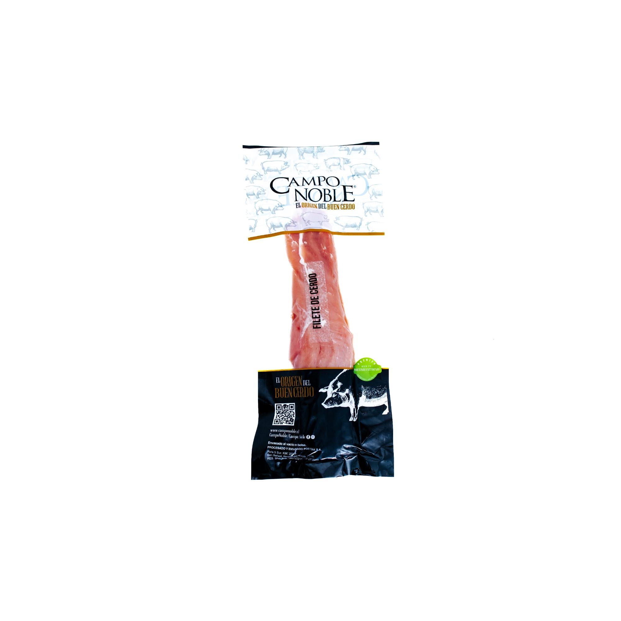 Filete De Cerdo Congelado 500 g Campo Noble