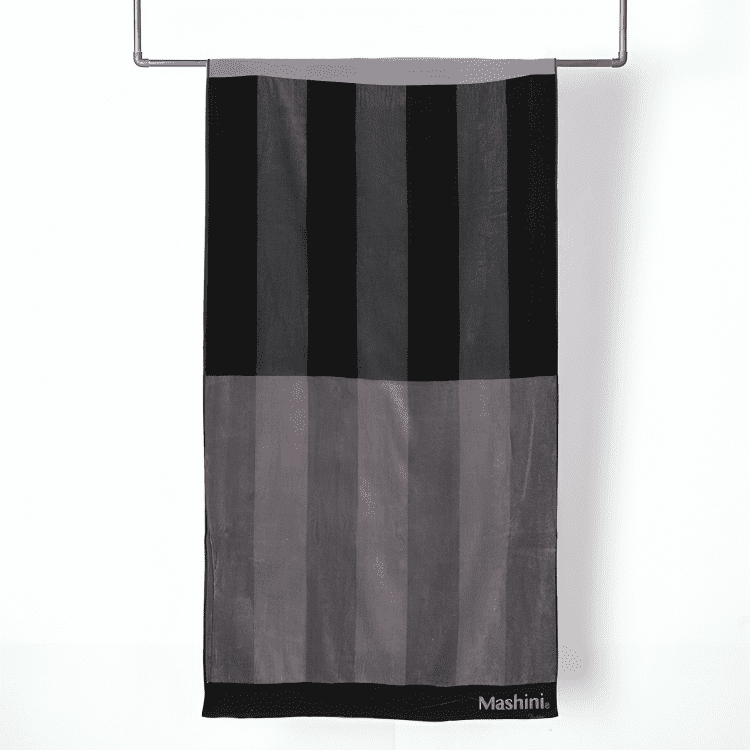 Toalla De Playa Jacquard 100x180cm. / Grises – Mashini
