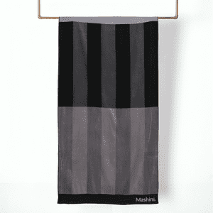 Toalla De Playa Jacquard 100X180Cm. / Grises – Mashini