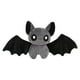 thumbnail image 4 of Mu?eco De Peluche De Murciélago, Mu?eco De Murciélago De Halloween Abrazable Para Pascua, Regalo De Cumplea?os De Halloween, Gris Y Negro, 4 of 5