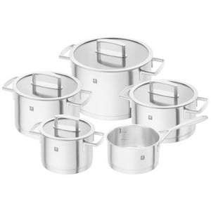 Set De Ollas 5 Pcs Vitality Acero Inoxidable Zwilling