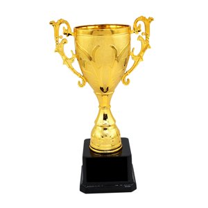 Magideal - Trofeo De Premio Trofeos Pequeños Para Trofeo De Recuerdo Copa Trofeo Para Celebraciones Competición Favores De Fiesta Decoraciones Depo 21Cm