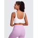 thumbnail image 2 of Sujetador deportivo CRZ YOGA Butterluxe, espalda en U, cuello redondo, acolchado, blanco, 2 of 5