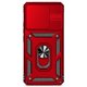 thumbnail image 3 of Funda Resistente Anillo Soporte Xiaomi Note 14 4G Privacidad Cámara Montaje Magnético Rojo, 3 of 5