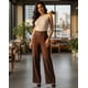 thumbnail image 3 of Pantalón Palazzo Mujer Vestir Tiro Alto con Dos Cinturones - OL416, 3 of 4