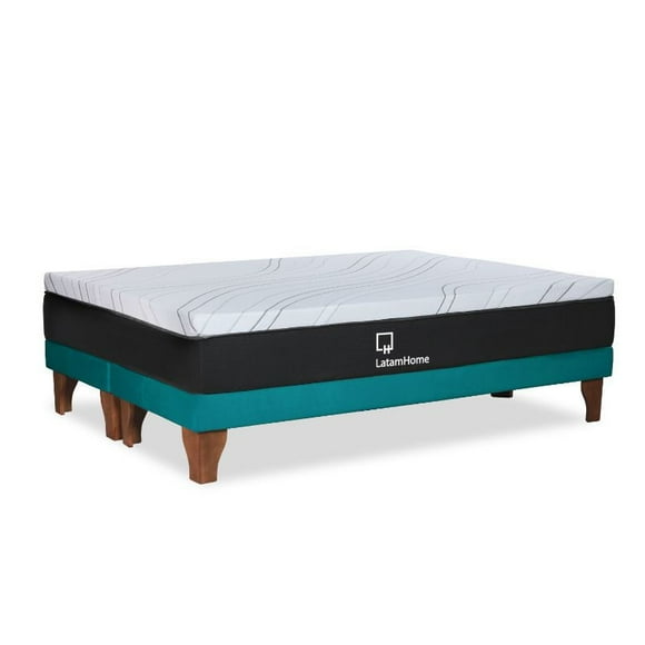 Cama Zen Top Foam King Base Dividida