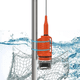 thumbnail image 4 of Recent RS-108M Walkie Talkie VHF Marino Resistente al Agua Flotante IP67, 4 of 6
