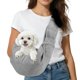 thumbnail image 1 of Transportador de mascotas Uxcell para perros y gatos pequeños, malla transpirable con hebilla, 1 of 6