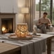 thumbnail image 3 of Portavelas Decorativo Estilo Natural Diseño Moderno Jhn, 3 of 3