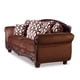 thumbnail image 3 of Sofa Catania 3 Cuerpos Clásico Tela Velvet Chocolate, 3 of 7
