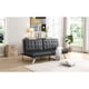 thumbnail image 3 of sofa bed black pvc, 3 of 3