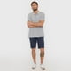 thumbnail image 4 of Polera Hombre Lisa Piqué Gris Corona, 4 of 5