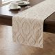 thumbnail image 1 of REGALWOVEN Camino de Mesa para Decoración de Cocina, Larga Lavable de Poliéster para Decoración de Mesa de Cocina y Comedor Beige 13.8x63 pulgadas, 1 of 6