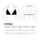 thumbnail image 3 of Bikini triangulo argolla central estampado coral Talla M, 3 of 3