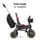 thumbnail image 3 of Triciclo Doona Liki Trike S3 rojo flameado de 10 a 36 meses con acceso., 3 of 8