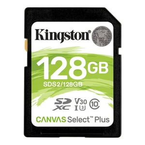 Kingston - Memoria Sd 128Gb Canvas Select Plus Sds2/128Gb