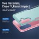 thumbnail image 3 of Para Samsung Galaxy A37 5G Funda a Prueba de Golpes Resistente Protección de Cuerpo Completo de Alta Resistencia a Prueba de Polvo/caídas Cubierta Funda, Verde y Rosa, para Galaxy A37 5G, 3 of 6