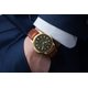 thumbnail image 4 of Reloj Perry Ellis 43 mm Solar de Cuero Vegano Dorado, 4 of 9