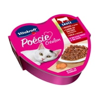 Alimento Vitakraft Poesi Creation Gato Sabor Carne 85Gr