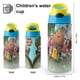 thumbnail image 2 of Brown y sus Amigos Botella de Agua con Tapa Pop Top de Un Toque, Acero Inoxidable, a Prueba de Fugas, para Deportes, Botella Infantil azul 12 oz, 2 of 6