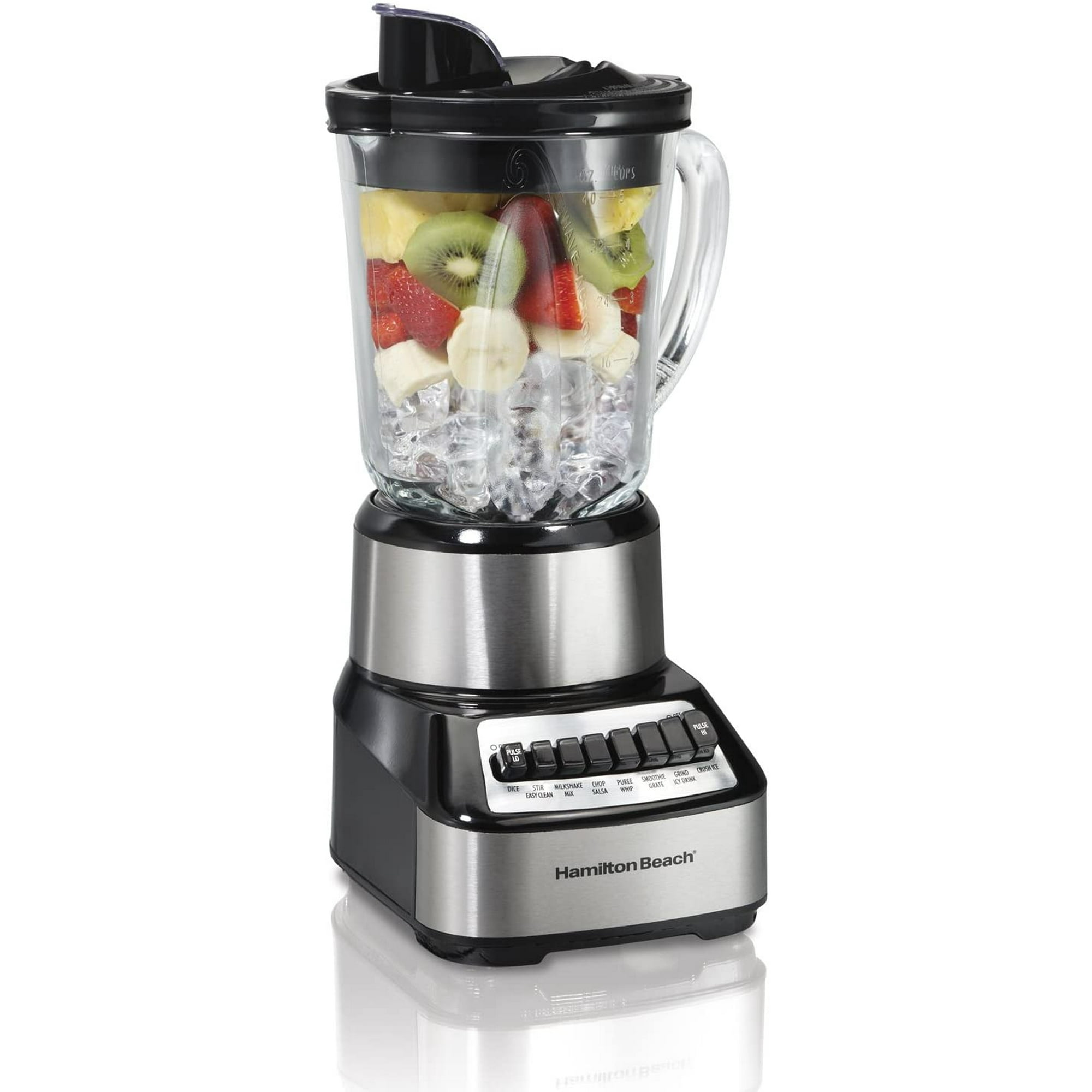 Hamilton Beach - Hamilton Licuadora Trituradora Con Frasco De Vidrio
