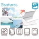 thumbnail image 3 of Tarjetas de felicitación Better Office Products, paquete de 100 con sobres, 3 of 5