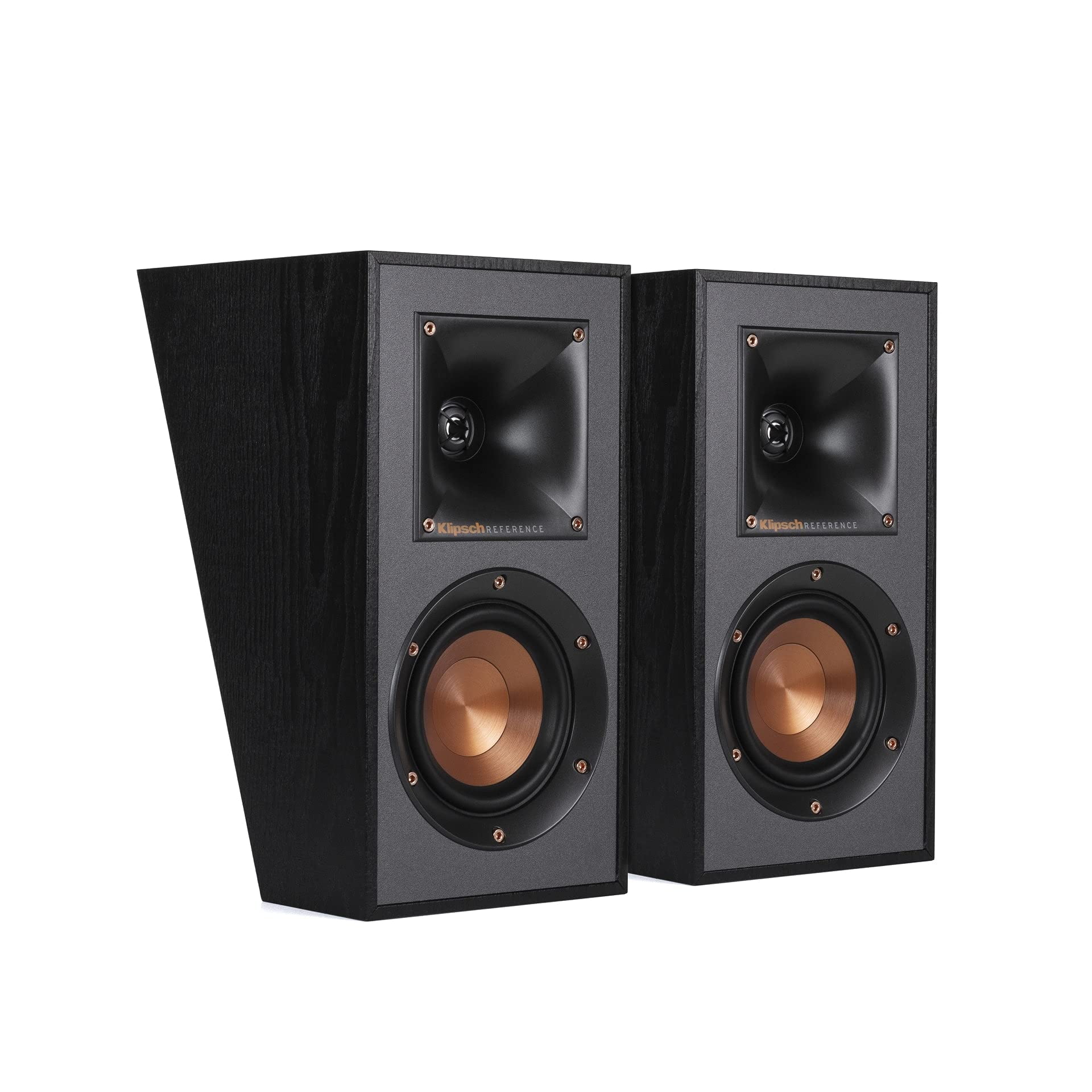 Inicio Altavoz Klipsch R-41sa, Potente Y Detallado Juego De 2 Unidades, Color Negro