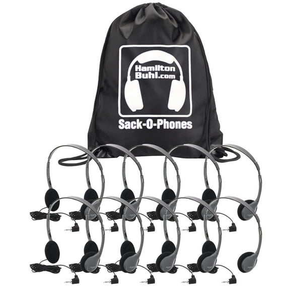Auriculares HamiltonBuhl Sack-O-Phones 10 HA2 con almohadillas de espuma