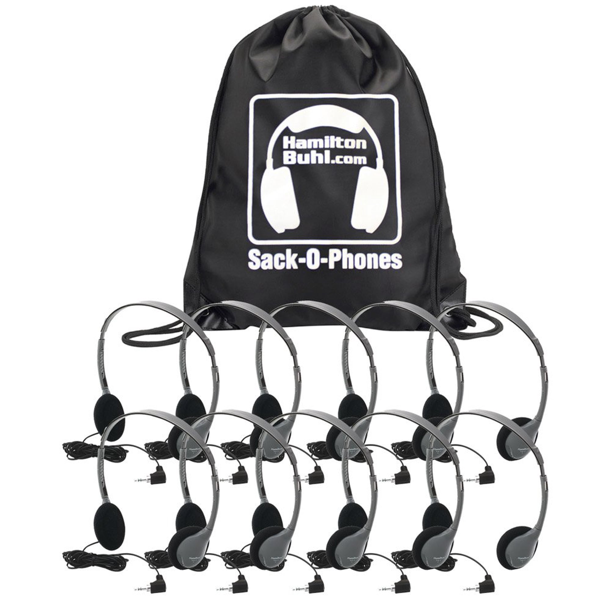 Auriculares Hamiltonbuhl Sack-o-phones 10 Ha2 Con Almohadillas De Espuma