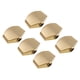 thumbnail image 1 of 6 Uds Clavijas De Afinación De Guitarra Sintonizadores Cabezales De Máquina Perillas De Repuesto Pentagon Gold, 1 of 3
