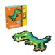 thumbnail image 1 of Puzzle PLUS PLUS T-Rex 250 piezas con folleto estampado para niños mayores de 5 años, 1 of 6