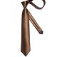 thumbnail image 5 of Corbata café seda hombre con paño y colleras Modelo Bronce Migung, 5 of 5