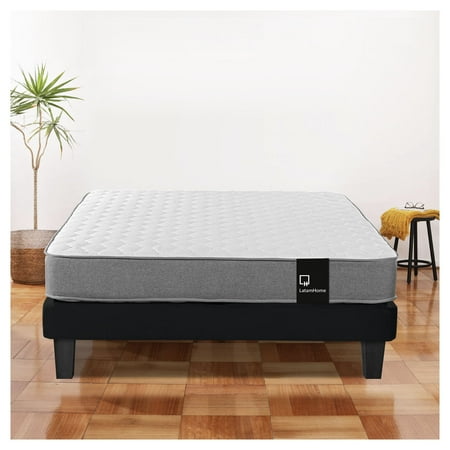 Cama Europea Zen Best Full 135X190 Cm Tela Negro