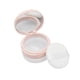 thumbnail image 4 of Contenedor De Polvo De Maquillaje Caja De Polvo 20G Tapa Abatible Tarro Cosmético Recargable Tamiz De Rejilla Rosa, 4 of 5