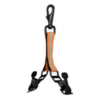 Magideal - Soporte Para El Engranaje De La Correa Del Guante De Bomberos Con Correa Para La Guantera De Alimentación Pesada Correa De Nylon Herramienta Al Aire L Naranja