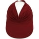 thumbnail image 4 of Sombrero De Sol De Ala Ancha Para Mujer Verano Upf 50+ Protección Uv Gorra Deportiva De Playa Diseño De Copa Abierta Plegable, 4 of 6