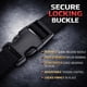 thumbnail image 5 of Correas de seguridad para televisor Quakehold! 4520 de nylon negro, 5 of 7