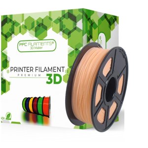 Ppc Filaments - Filamento 3D Petg Piel Claro 1Kg | Filamentos